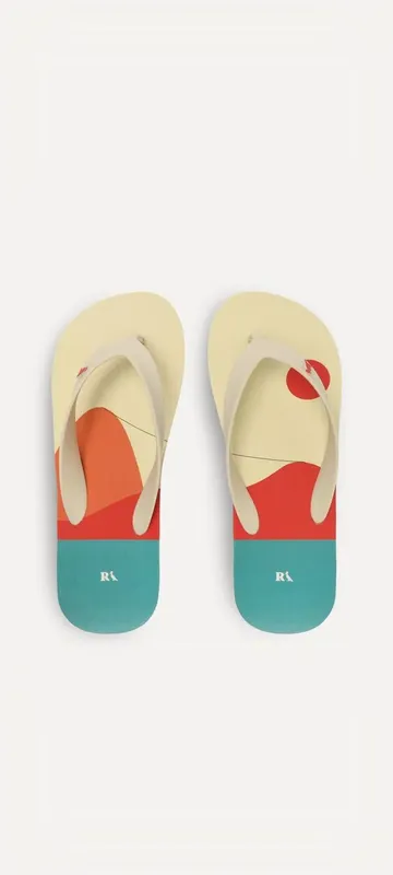Chinelo Rsv Pao De Acucar Flat Warm Gray/Warm Gray - 37/38