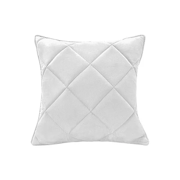 Almofada Decorativa Nina Matelassê 48X48 Corano Branco