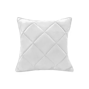Almofada Decorativa Nina Matelassê 48X48 Corano Branco