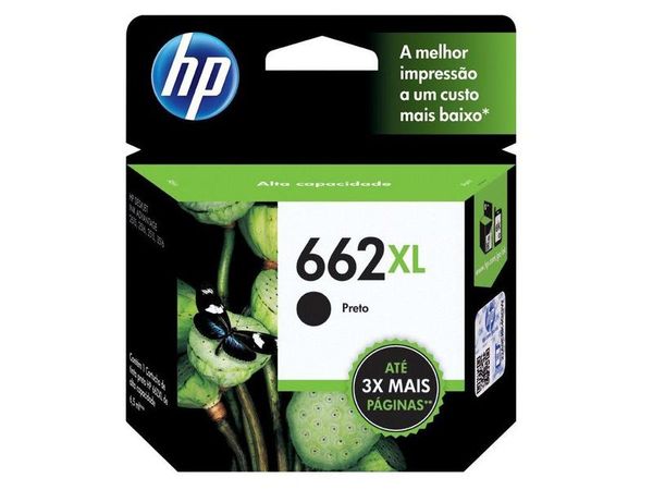 Cartucho de Tinta HP Preto 664 XL Original