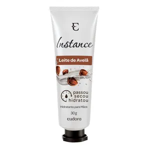 Creme Hidratante para Mãos Eudora Instance Leite de Avelã 30g