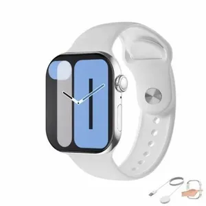 Smartwatch S10 Pro Serie 10 Microwear com Pulseira de Silicone 47mm com Chatgpt 1GB Smartwatch Microwear S10 Pro 47mm Serie 10 1gb Chatgpt Lançamento