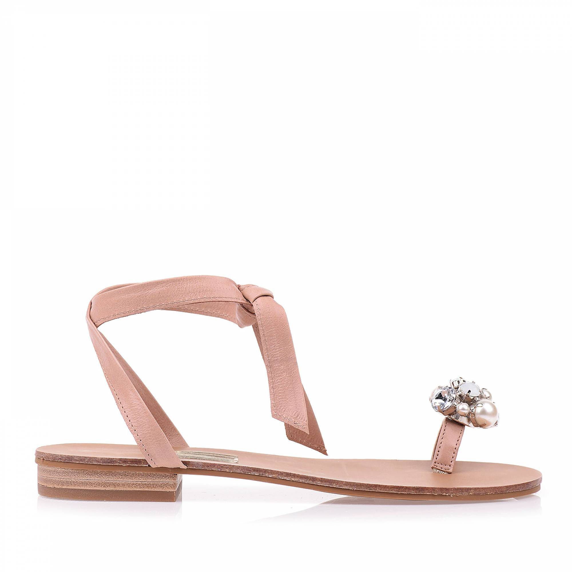 Flat Couro Nude