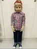 Boneco Manequim 1m Silicone Realista Loiro João