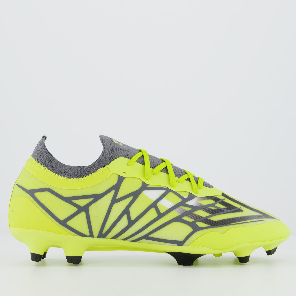 Chuteira Umbro Velocita Alchemist Premier Campo Verde e Cinza