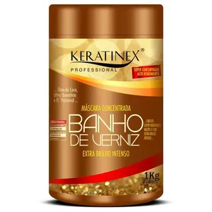 Banho De Verniz Extra Brilho Intenso Keratinex 1kg