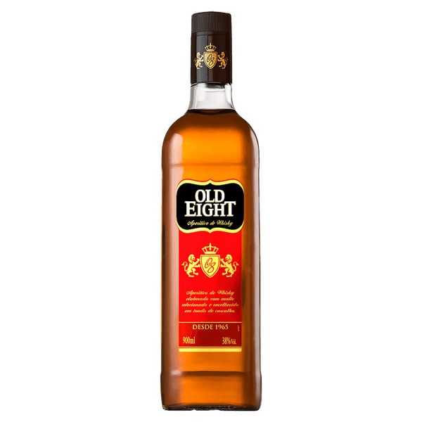 Whisky Malte Caramelo Old Eight Garrafa 900ml
