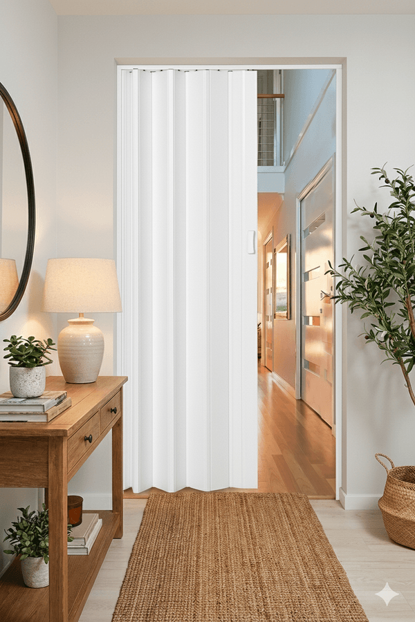 Porta Sanfonada 84Cm Branca Duda
