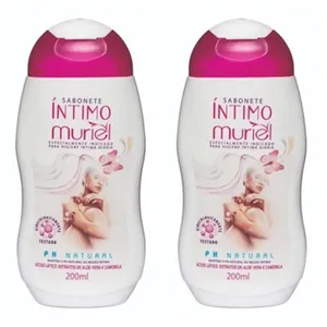 Kit c/2 Sabonetes Íntimo Muriel 200ml