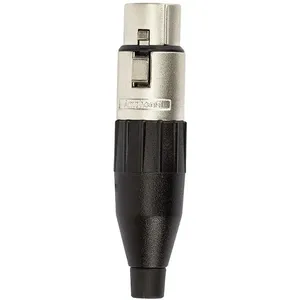 Conector Plug XLR Fêmea AC3F - Amphenol