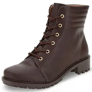 Bota Feminina Coturno Verazzi - 376572 CAFÉ 35