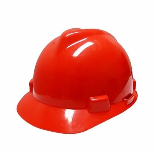 Capacete Aba Frontal com Suspensão de Tecido MSA Capacete V-GARD aba frontal PK vermelho 311308 - MSA
