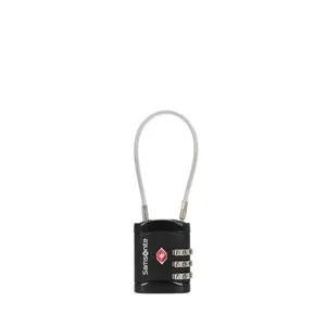 Cadeado TSA Cablelock Global Samsonite Preto