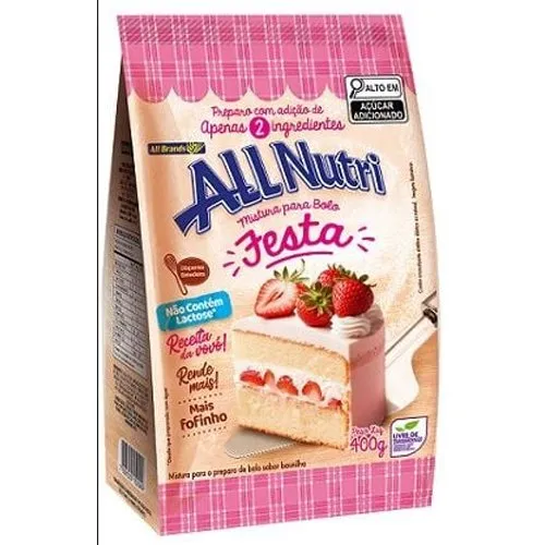 Mistura para Bolo AllNutri Festa 400g