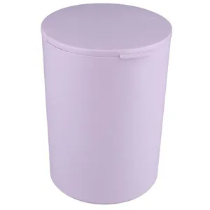 Lixeira de Banheiro Com Tampa 5L Serene Coza Rosa
