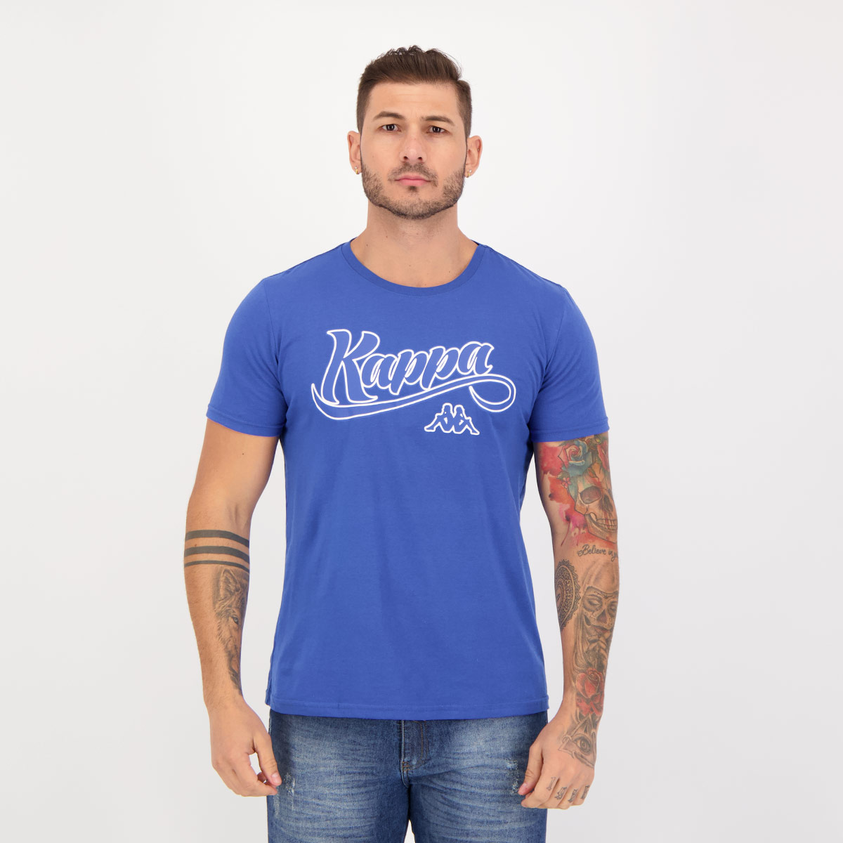 Camiseta Kappa Style Azul