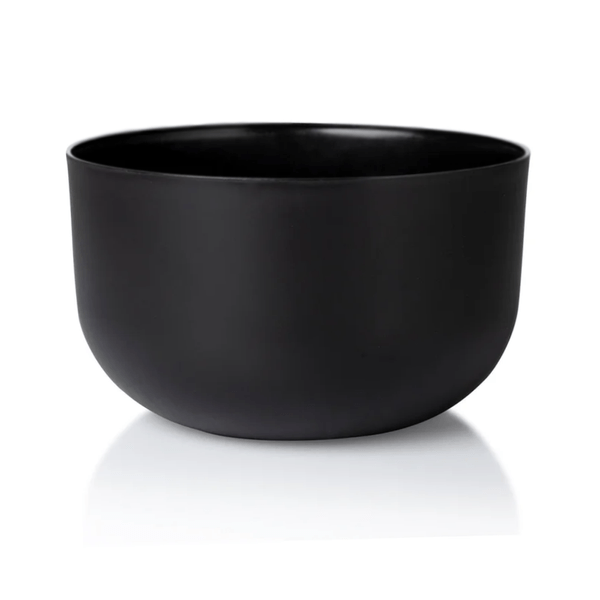 Cachepô Cuia Due Vasos Raiz Preto Fosco N°06
