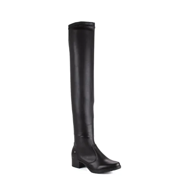 Bota Mississipi Over de Salto Bloco Preta 37