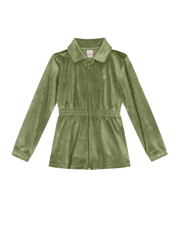 Jaqueta Malha Cotelê Infantil Menina Brandili - 10