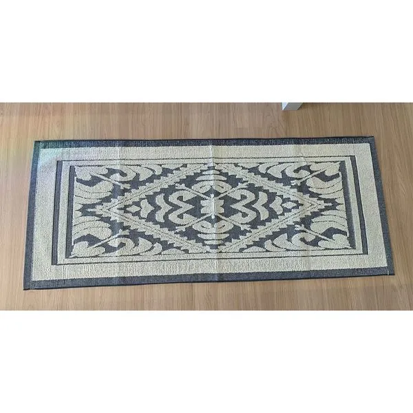 Tapete Passadeira Trilho Confort A01 Ci1 Cinza 50x140cm Ref.TRCON050140CI1 Bordartes