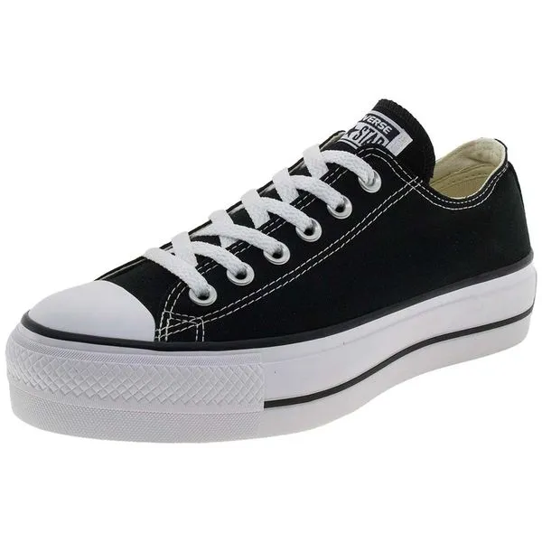 Tênis Feminino Chuck Taylor Platform Converse All Star - CT0495 PRETO 33