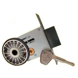 Trava de Segurança Simples Zamac Latão Oxidado em Blister F2000 - 025496 - ALIANÇA