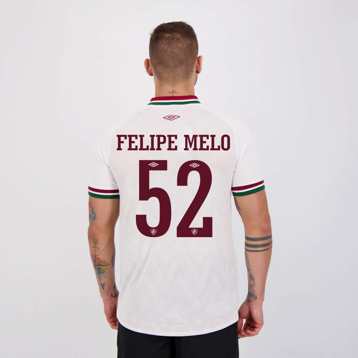 Camisa Umbro Fluminense II 2021 52 Felipe Melo