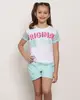 Blusa Infantil Estampa Manga Curta Tela Branca 10