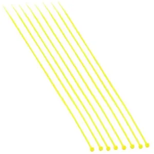 Abraçadeira de Nylon 3,6x300mm com 50 Unidades para Fios e Cabos Amarelo 7304 Brasfort Abraçadeira de Nylon 3,6x300mm 50 Unidades Fios e Cabos Amarelo Brasfort