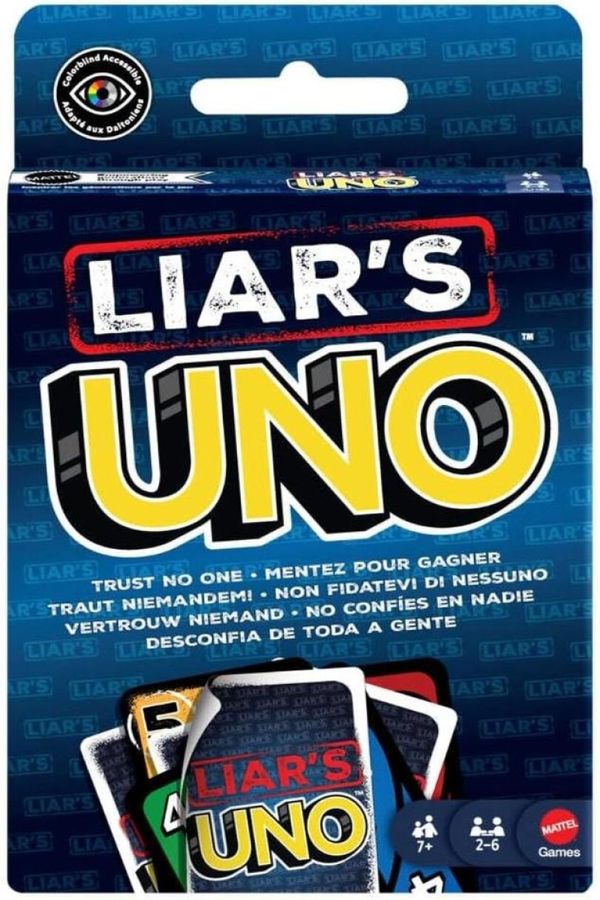 JOGO UNO LIAR'S -  MATTEL