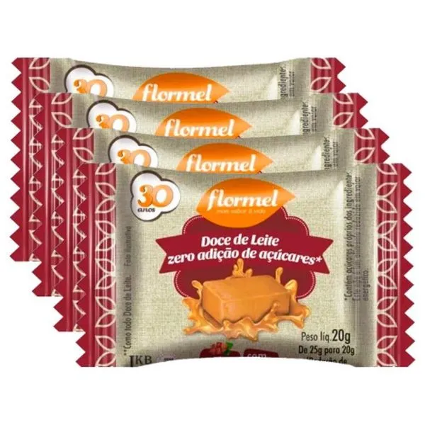 Doce De Leite Zero Flormel 20g
