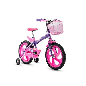 Bicicleta com Cesta - Aro 16 - Houston - Lumi - Roxo