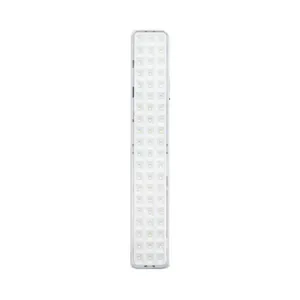 Luminária de Emergência LED Autônoma 200 4W Segurimax Luminária de Emergência Autônoma 60 Leds Slim 25922 Segurimax