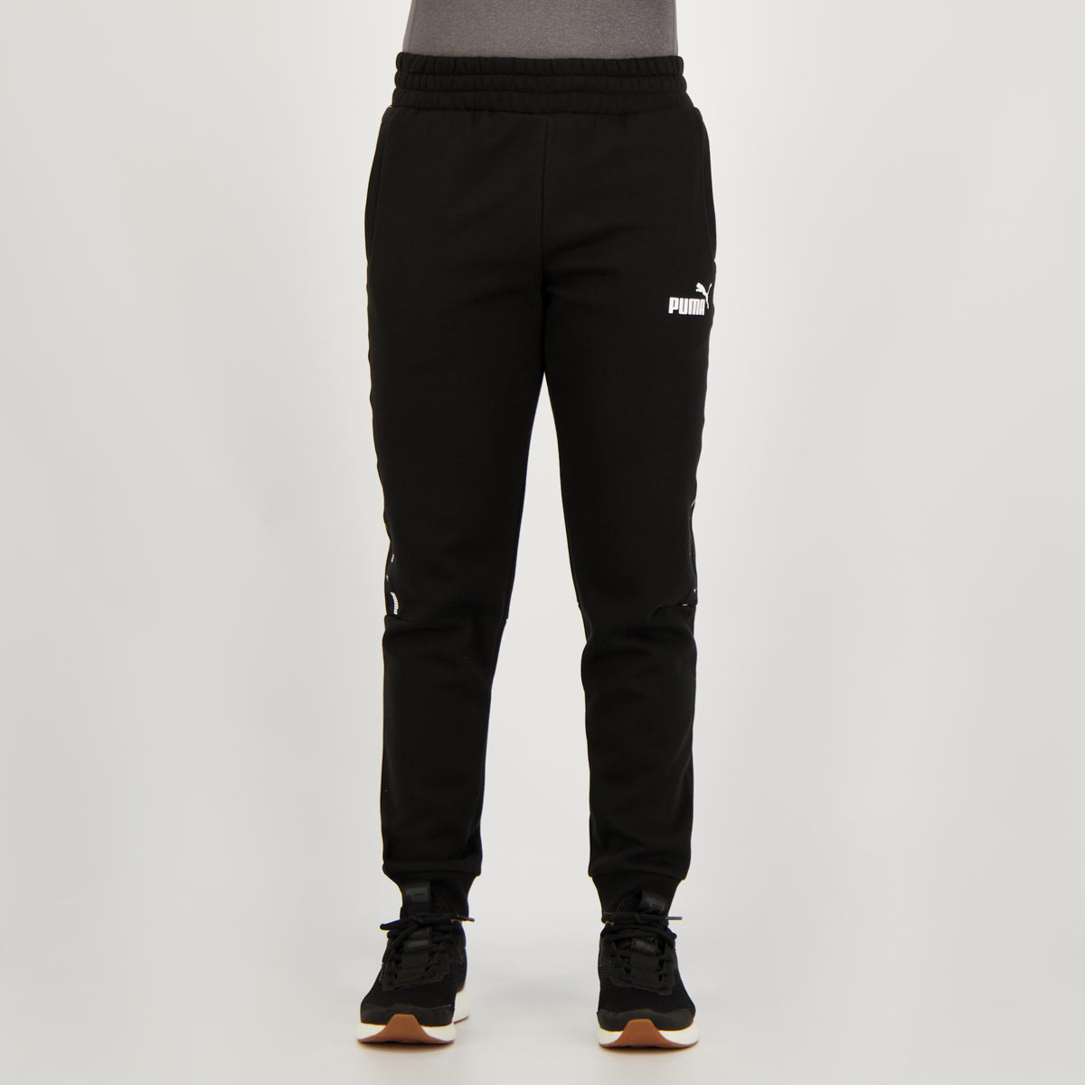 Calça Puma ESS+ Tape FL CL Preta