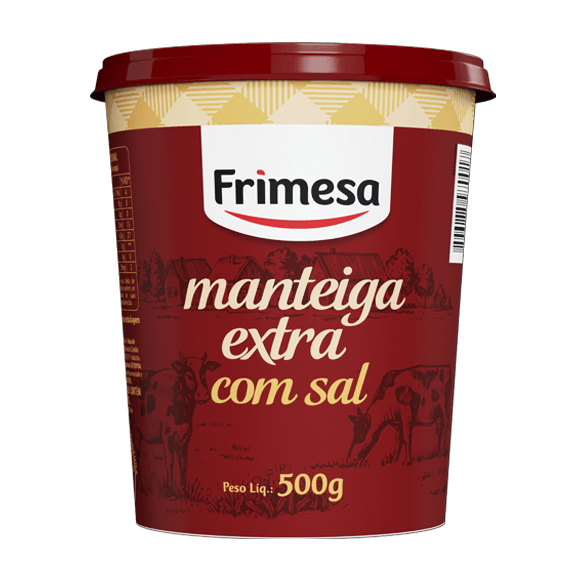 Manteiga Frimesa com Sal 500g