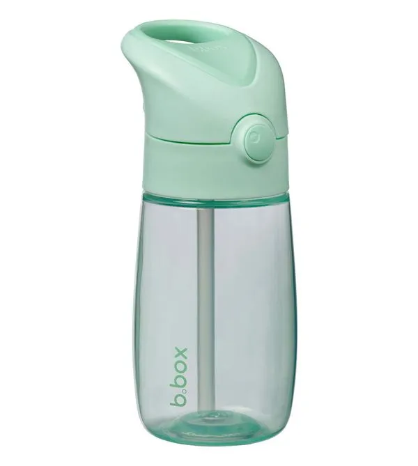 Garrafa com Canudo Spearmint 380ml Bbox Verde