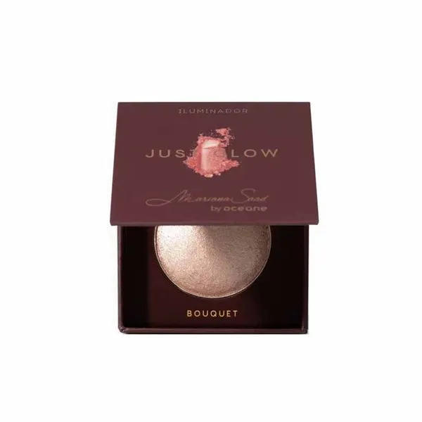 Iluminador Mariana Saad Just Glow Oceane Bouquet Rosa - 6g