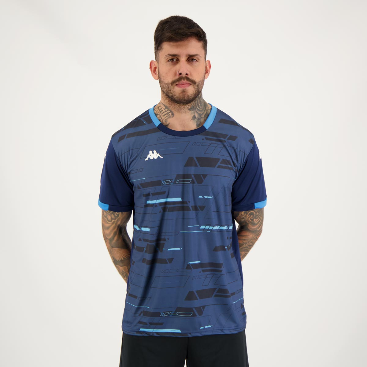 Camisa Kappa Sprthirt Marinho