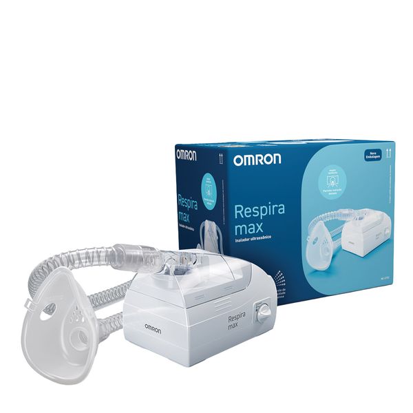 Inalador Nebulizador Ultrassônico Omron NE-U702 RespiraMax