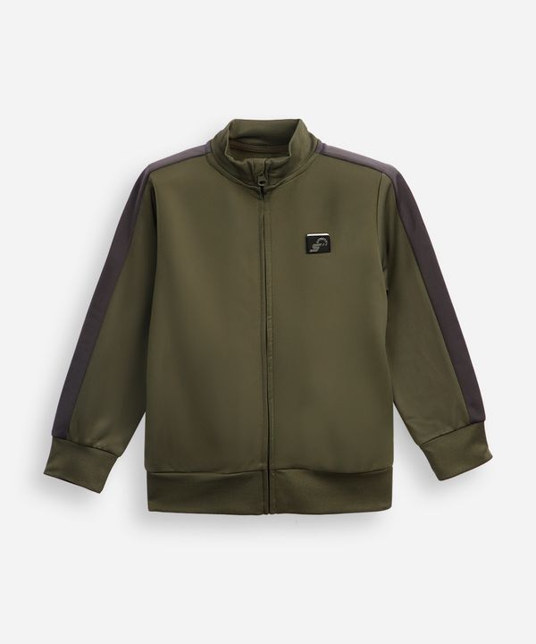 jaqueta infantil com listra verde 4