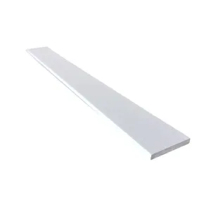 Perfil Chato 1m Alumínio Branco Decal Perfil Chato 50,8x3,18mm 1m Alumínio Branco