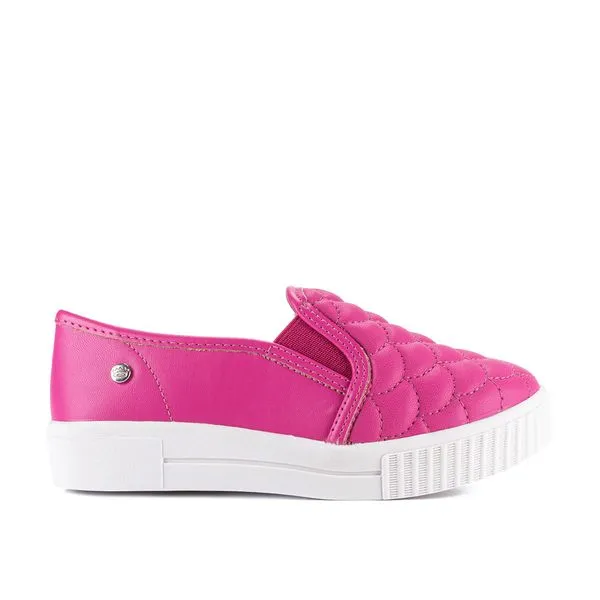 Tênis Pink Cats Infantil Slip On Rosa 28
