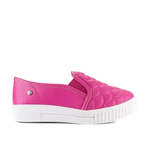 Tênis Pink Cats Infantil Slip On Rosa 28