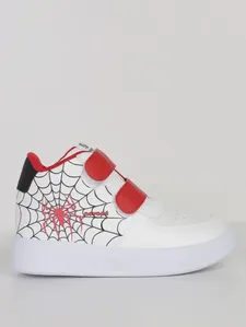 Tênis Cano Alto Aranha Infantil Para Menino - BRANCO/VERMELHO/PRETO Tênis Cano Alto Aranha Infantil Para Menino- BRANCO/VERMELHO/PRETO 31