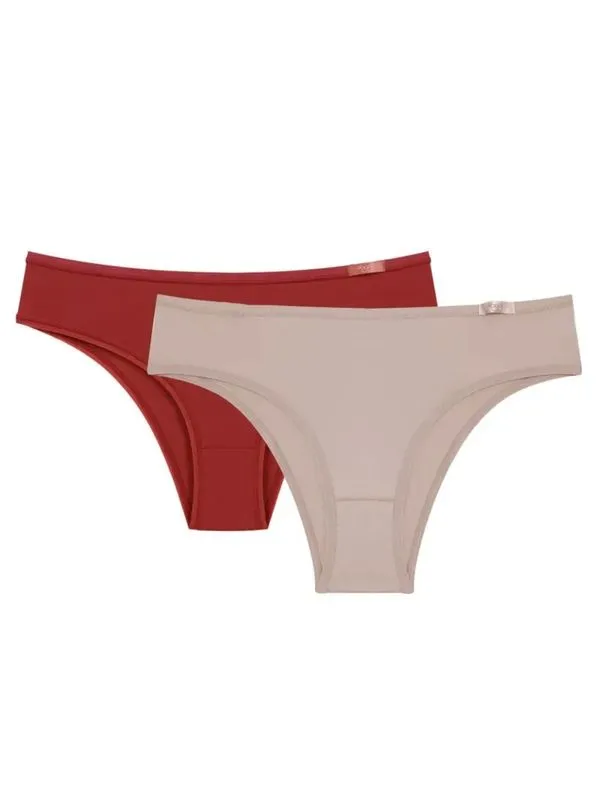 Kit de Calcinhas Mini Classic 02 - 2 und ROCOCO/MINK M