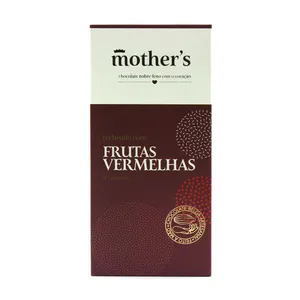 Chocolate Branco Com Frutas Vermelhas Mother's 90g