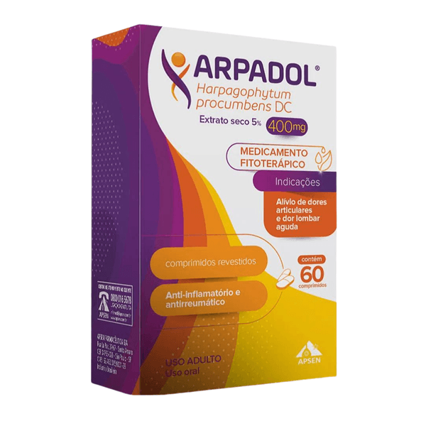 Arpadol Harpagophytum Procumbens 400mg 60 comprimidos