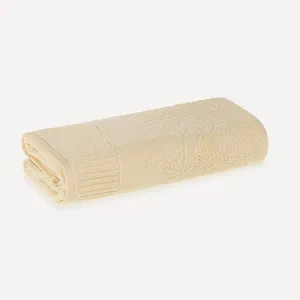 Toalha de Rosto Fio Penteado 100% Algodão Grace Vanilla
