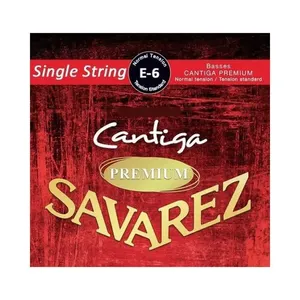 Corda Avulsa para Violão Nylon E-MI 516RP Tensão Média Alliance Cantiga Premium Savarez Corda Avulsa Violão Nylon E-MI 516RP Tensão Média Savarez