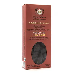 Macarrão Conchiglione de Farinha de Batata Doce Purpúra Sem Glúten Ceres Brasil 200g